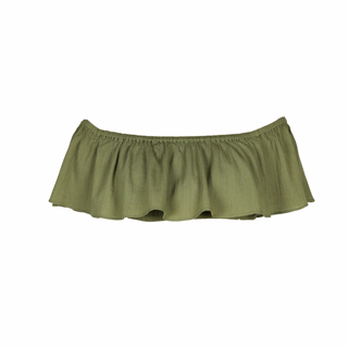 bianca crinkled top in olive