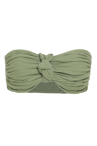 Mimi Tube Top in Olive