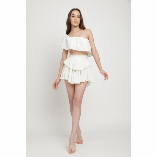 Bianca skirt in white