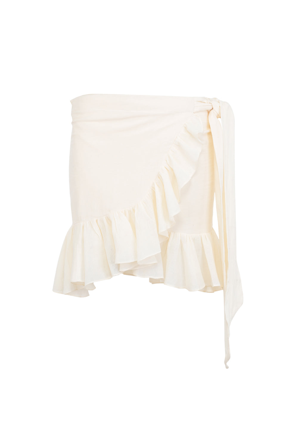lily mini skirt in cream