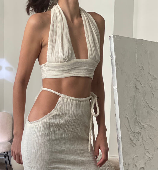 jasmine top in cream