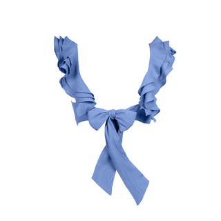 montana crinkled top in blue