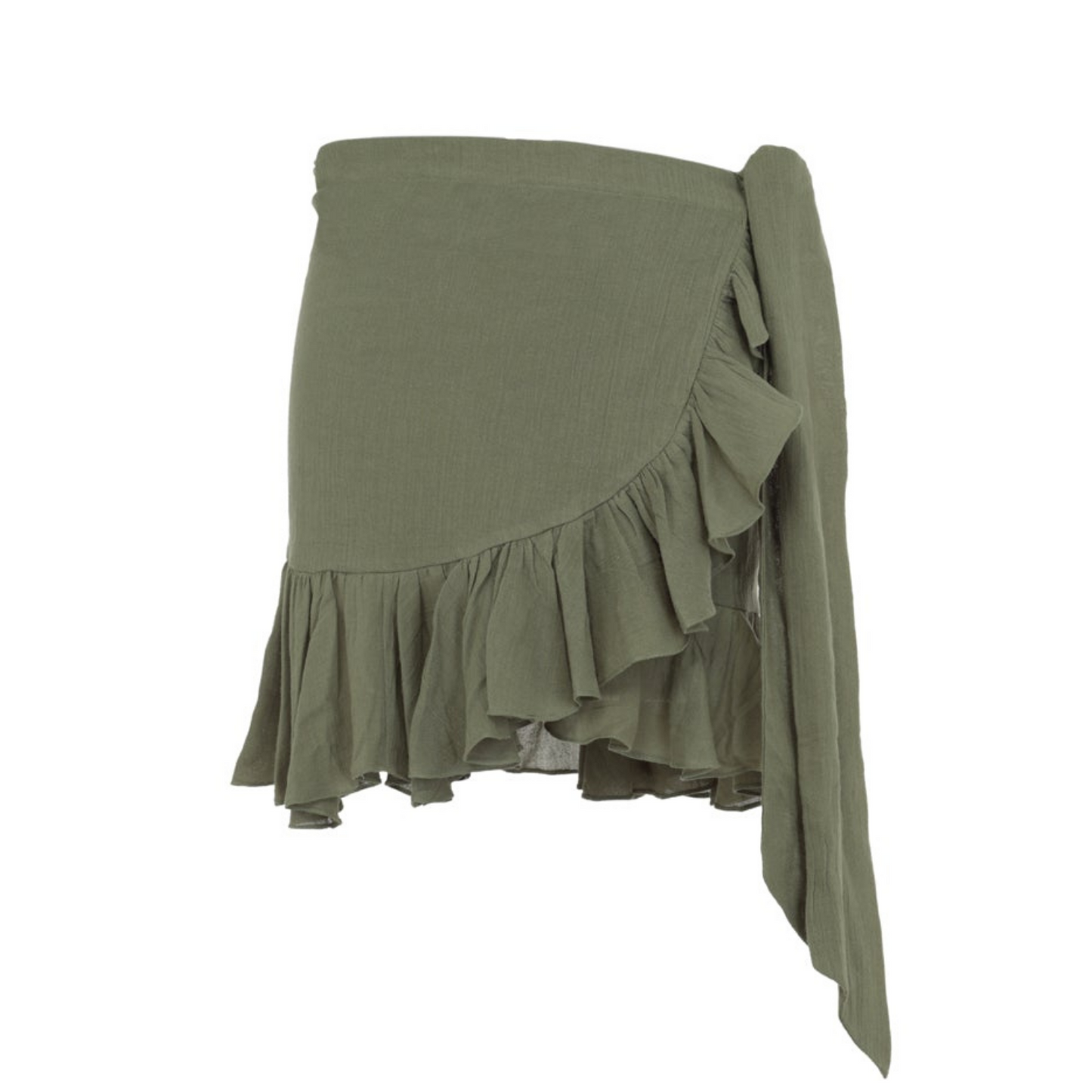 lily mini skirt in olive