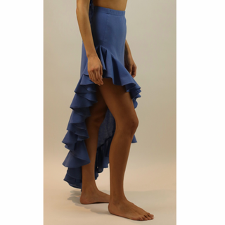 dina skirt in blue