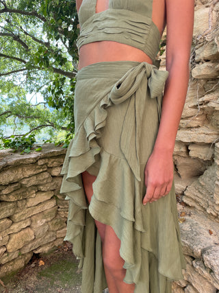 gabriela skirt in olive